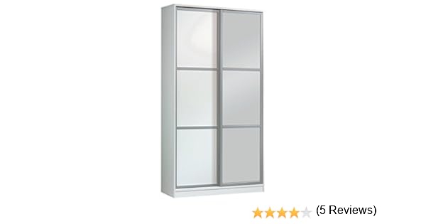 200cm Alto x 100cm Ancho x 55cm Fondo Armario ropero Color Blanco